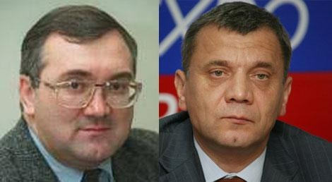 Hai thứ trưởng Bộ Quốc phòng Nga mới được bổ nhiệm Ruslan Tsalikov (trái)và Yuri Borisov.
